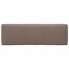 3 Piece Pallet Cushion Set Taupe Fabric