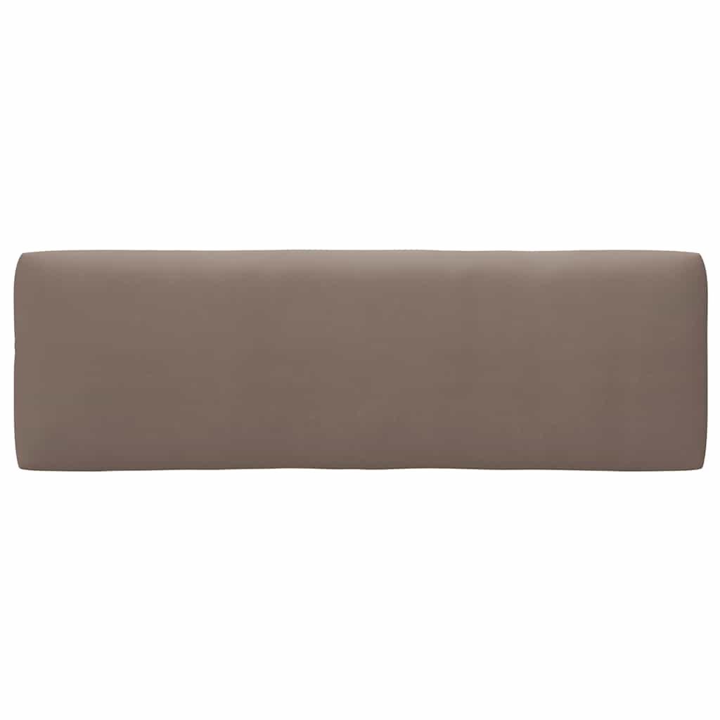 3 Piece Pallet Cushion Set Taupe Fabric