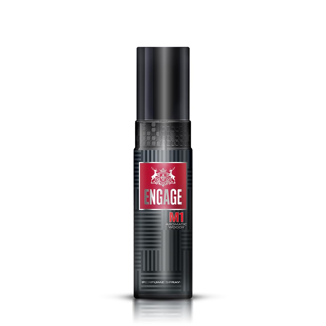 

Engage M1 Perfume Spray For Men 120ml Long Lasting Masculine Fragrance Fresh Fiery Body Spray