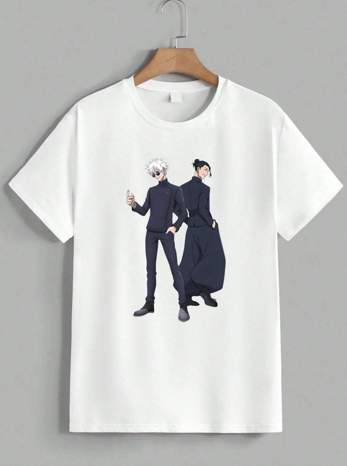 Jujutsu Kaisen Anime Gojo Satoru Suguru Geto JJK Manga T-Shirt Unisex L
