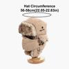 Waterproof Earflap Hat Faux Fur Lining Bomber Hat New Trapper Hat  Winter Outdoor Wear