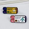 Creative Airplane Brooch: Cute Cartoon Plane Badge for Backpack Decoration