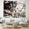 1pc Cool Anime K-Kagurabachi Tapestry, Living Room, Bedroom, Office, Party Decor, Ideal Festive Gift
