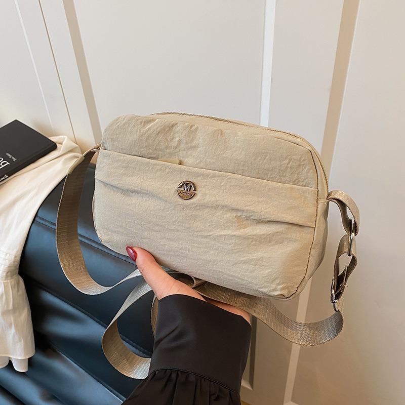 Bag Women's Premium Sense Large Capacity Shoulder Crossbody Women's Bag New Versatile Lightweight Composite Cloth Small Square Bag