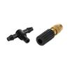 5-50Pcs Adjustable Misting Nozzle Garden Patio Water Mister Brass Spray Sprinkler Adjustable Copper Atomization Single Nozzle
