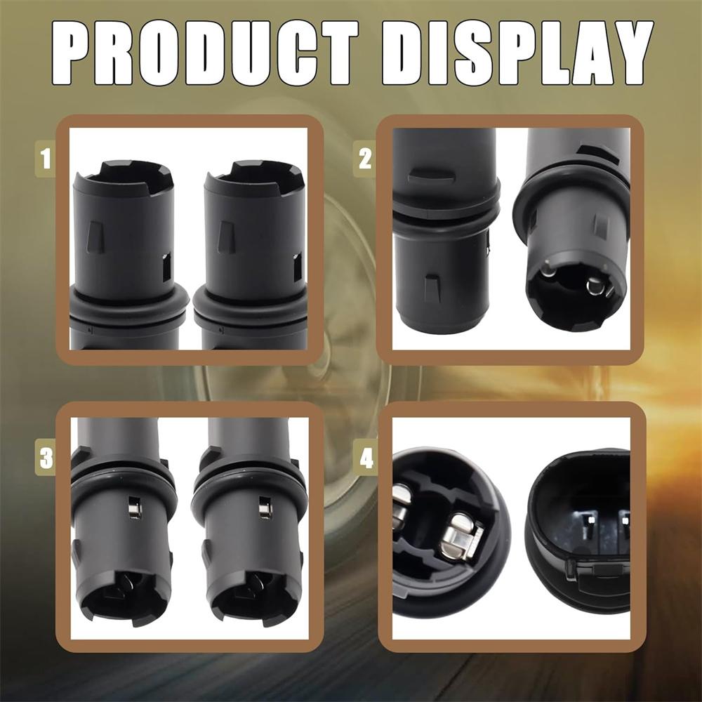 2x Lamp Bulb Socket For BMW E46 E60 E61 E63 E64 E83 E53 Mini Cooper 63138382104