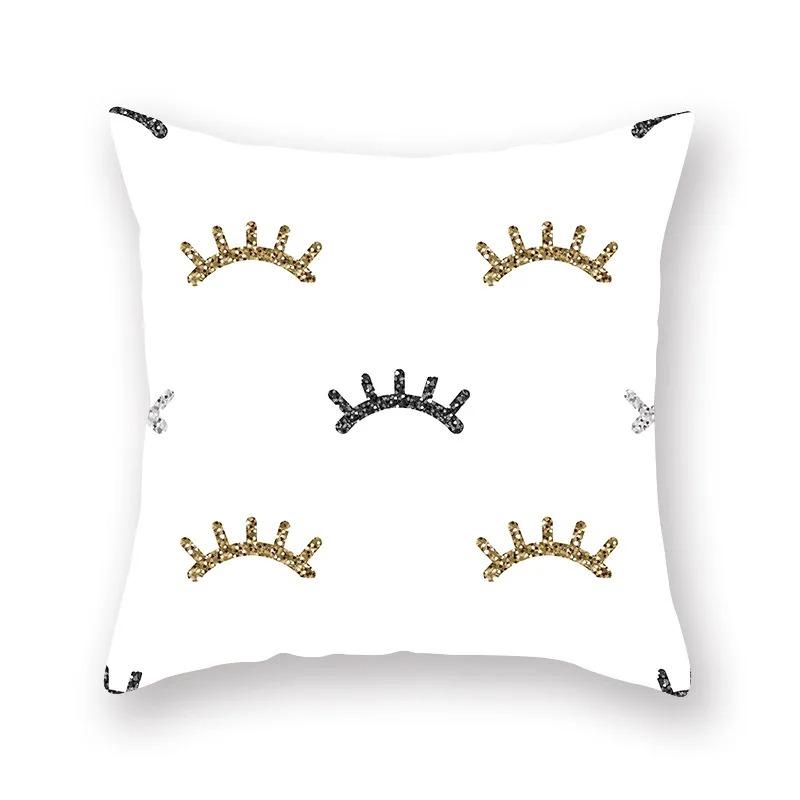 Geometric Square Pillowcase Interior Decoration Office Living Room Home Pillowcase