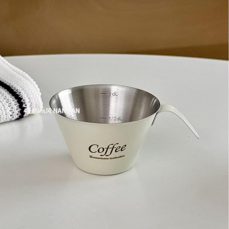 304 Stainless Steel Espresso Measuring Cup