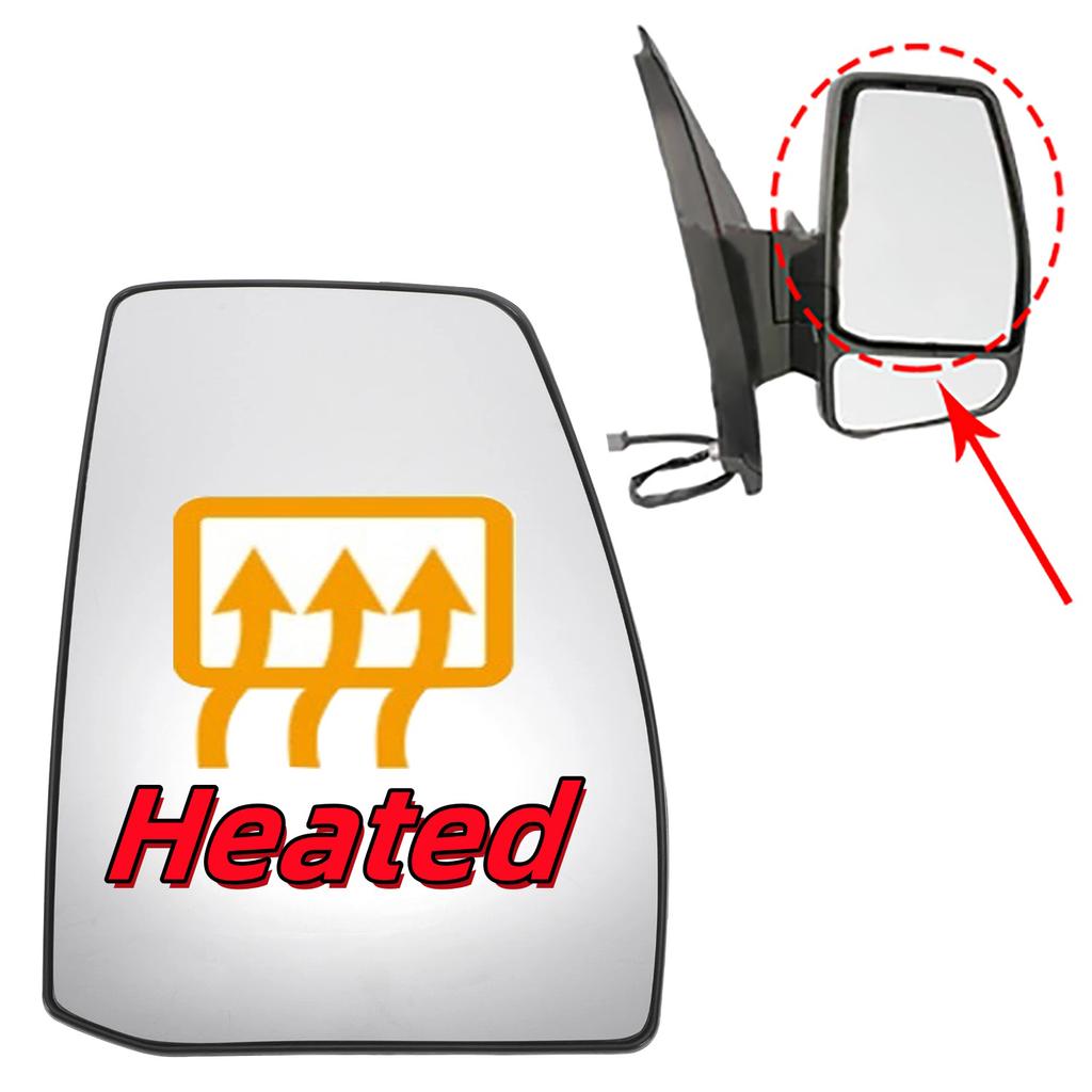 Left/Right Side Door Wing Mirror Glass Heated For Ford Transit Tourneo  2012- 1766587 BK2117K741BA 1766584 BK2117K740BA