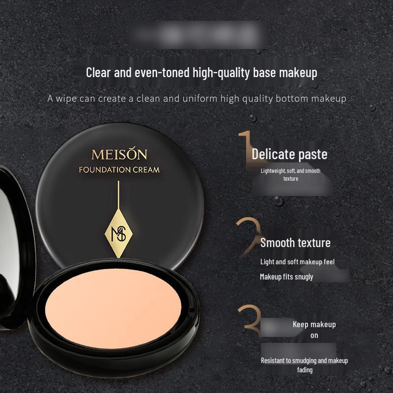 Meishen Foundation Cream: Long-Lasting Concealer for Blemishes, Ideal for Studio & Stage Makeup, Authentic Product