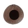 Coconut Shell Parrot & Finch Bird Nest - Natural Straw Woven Habitat for Small Birds