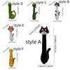 Handcrafted Cat Shaped Flower Planter Cartoon Cat Bud Vase Artistic Plant Pot Ornament  Bedroom