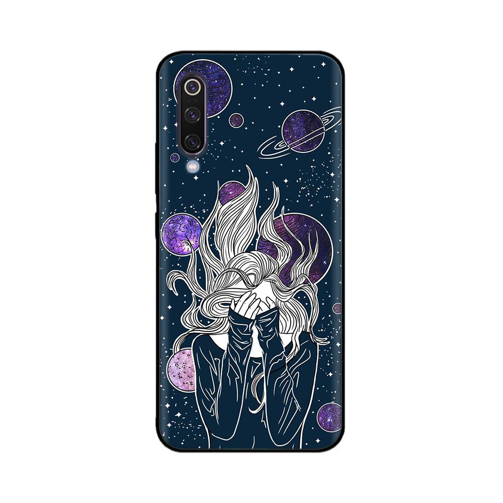 Para Xiaomi Mi 9 Lite Funda Cubierta Trasera de Silicona Suave Fundas para Teléfono Para Xiaomi Mi 9 mi9 Funda Coque para Xiaomi Mi 9 SE Fundas Parachoques de TPU