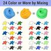 12/24/36pcs Ultra Light Handmade Rubber Clay Set Educational Slime DIY Toys  Kindergarten Children