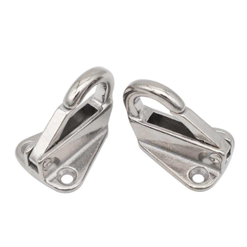 316 Stainless Steel Spring Snap Hook for Boat Fender Robust Rustproof Marine Docking Clip Accessory