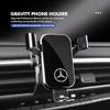 AABIA1 Car Styling Aluminum Alloy Mount Phone Holder Dashboard Cell Stand Accessories For Benz AMG Exclusive W204 W222 W205 W203 W213