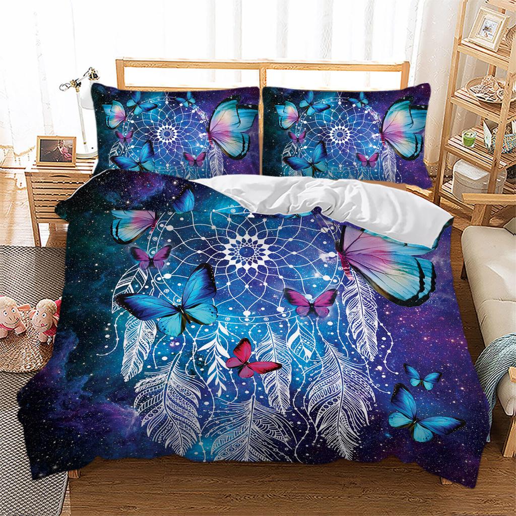 Dreamcatcher Quilt Duvet Doona Cover Set Single Double Queen King All Size Bed
