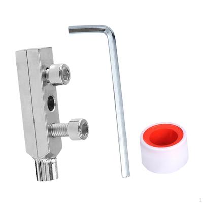 Satz Schraubenausdreher für beschädigte Schrauben Easy Out Bolzenausdreher mit wasserdichtem Gewindebohrer für 1/2", 3/4" Rohr