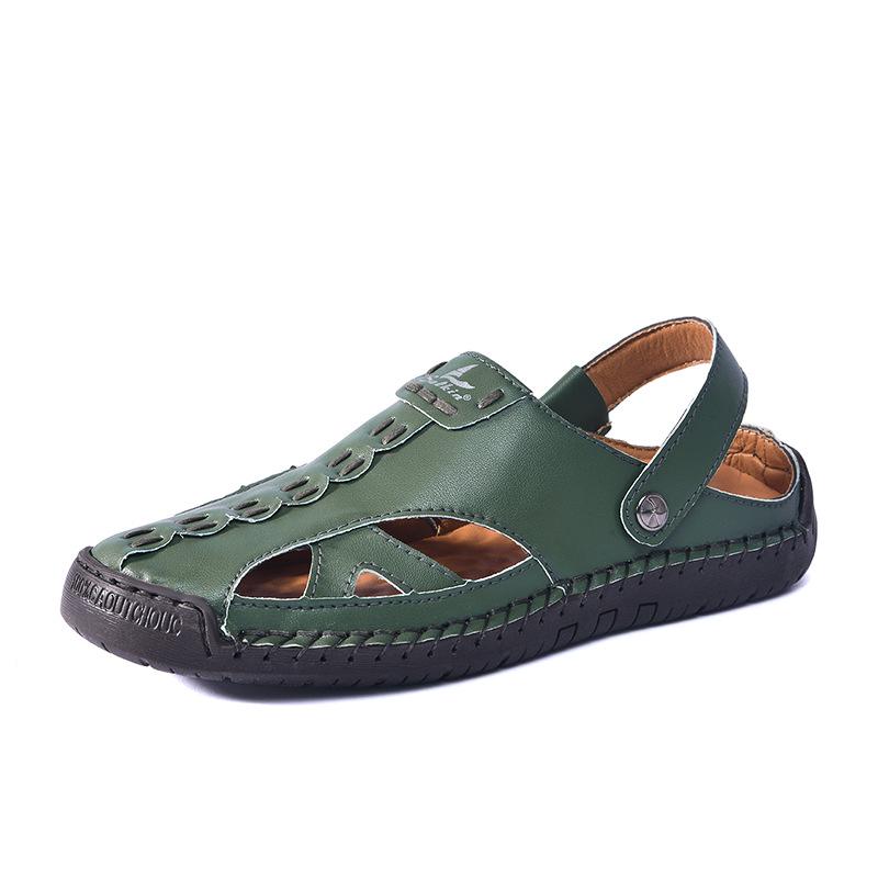 Women's Colorful Closed-Toe Hollow Sandals: Summer Casual Beach Shoes, Plus Size Available
