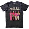 Gorillaz Cracker Island Standing Group T-Shirt Black New