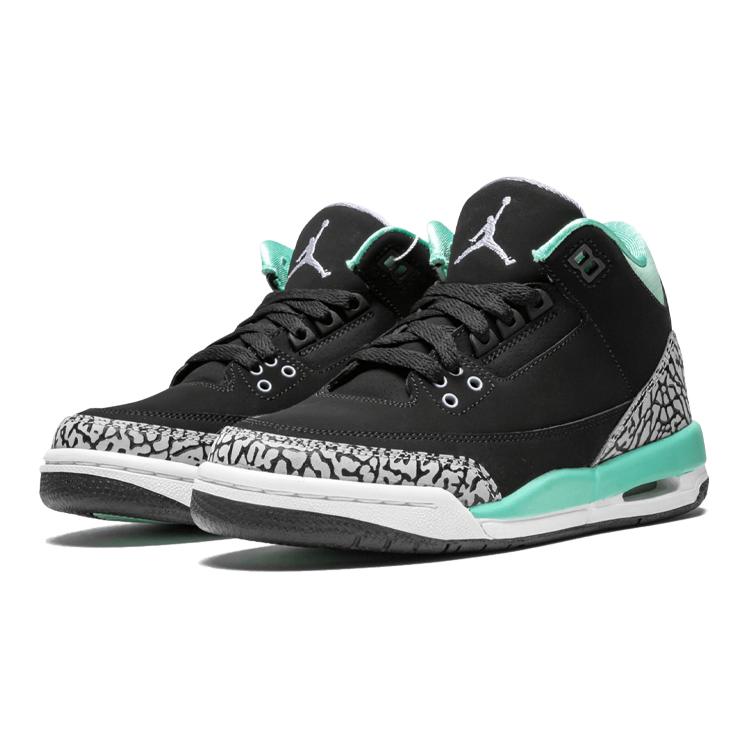 New Jordan 3 Retro Bleached Turquoise Mint GS 441140-045