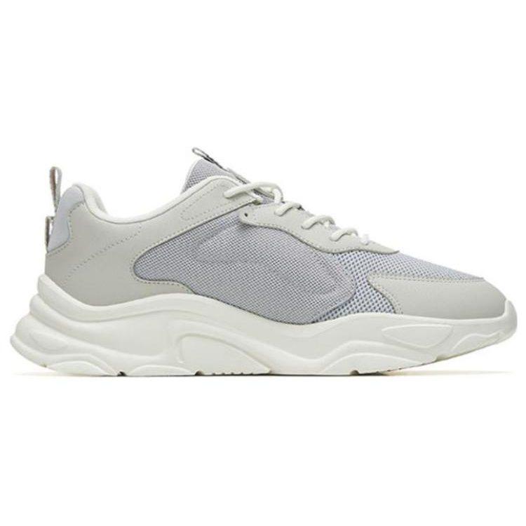 Anta Millennium 2.0 Textile, Synthetic Leather Slip Resistant Abrasion Resistant Low top Casual Shoes Men's Gray 112248891-9