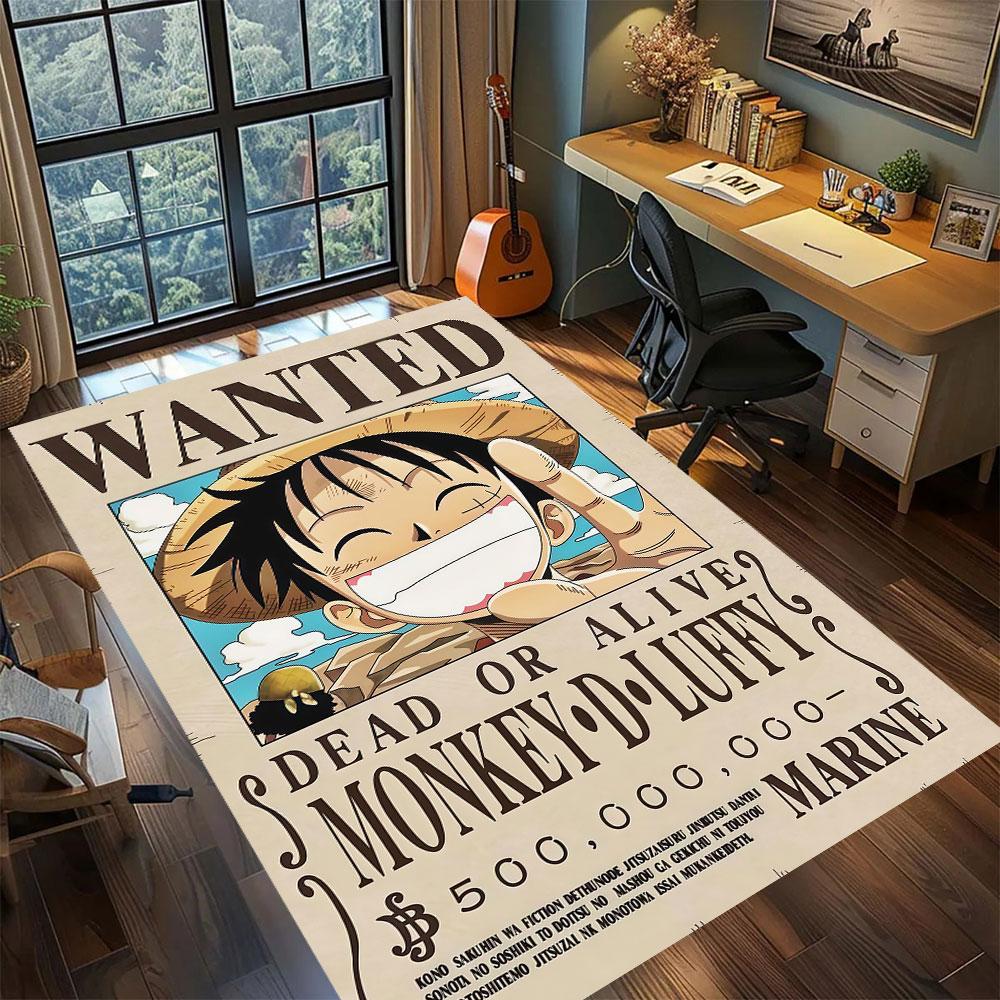 

OnePiece anime character Carpet for Living Room Bedroom Home Decor Cool Movie Mat Play Floor Mat 60x90cm