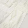 2025 Women's White Ruffled Lace Half Skirt, Holiday Style, Sexy & Slightly Sheer, Irregular Design