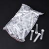10/25/50/70/90/180Pcs with Cap Floral Water Tube Clear Stem Hydration Vials  Hydroponic Container