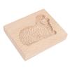 Carved Wooden Gingerbread Cookie Mold Biscuit Chocolate Press Cutter 3D Baking Sheep Stamp Mould