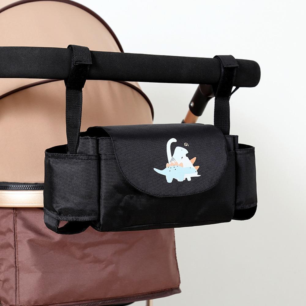 Large Capacity Stroller Storage Hanging Bag with Multiple Pockets Diaper Bag Organizer  Travel