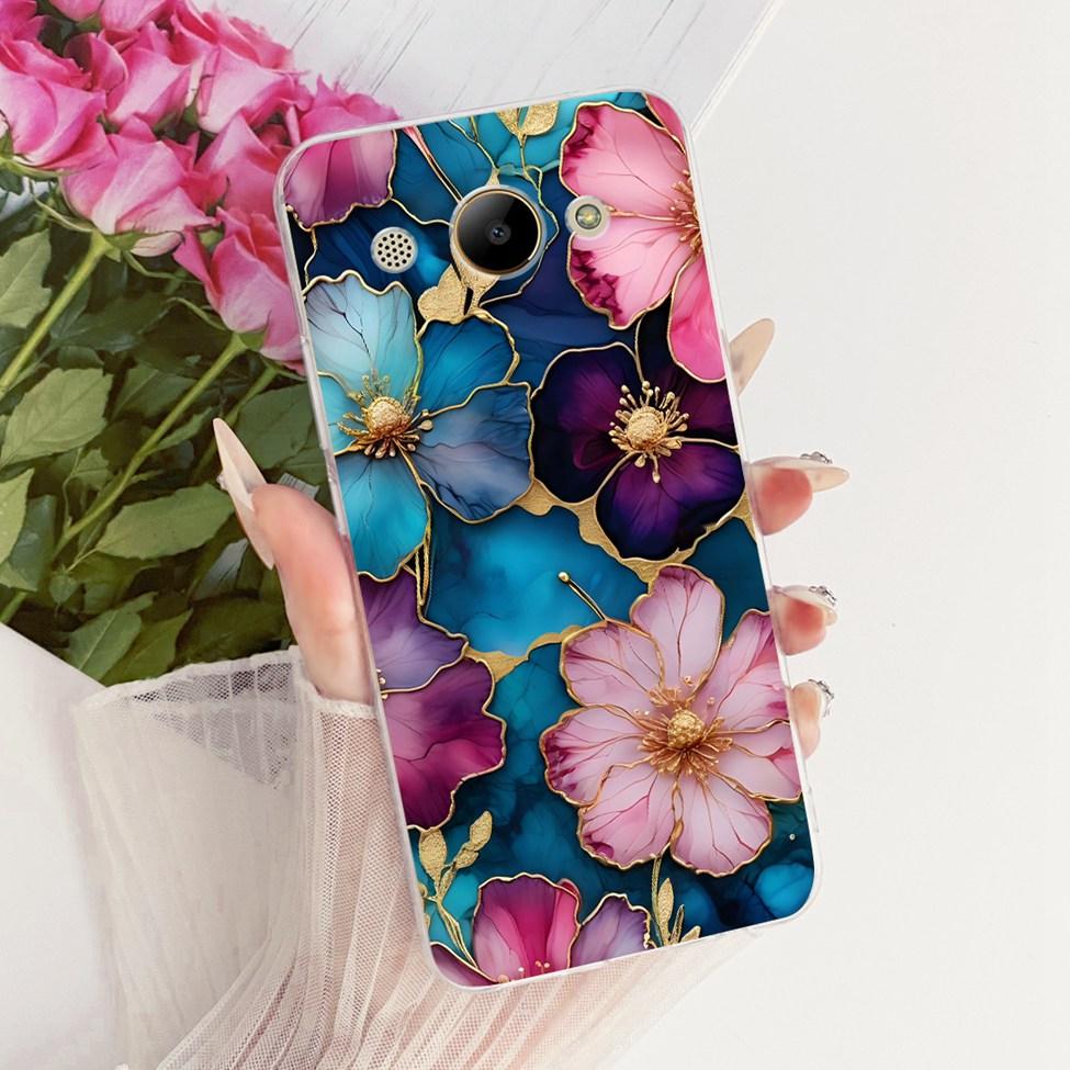Casing For Huawei Y3 2018 Cover For Huawei Y3 2017 Case Aesthetic Luxury Cute Cat Fashion Butterfly Funny Painted Casing