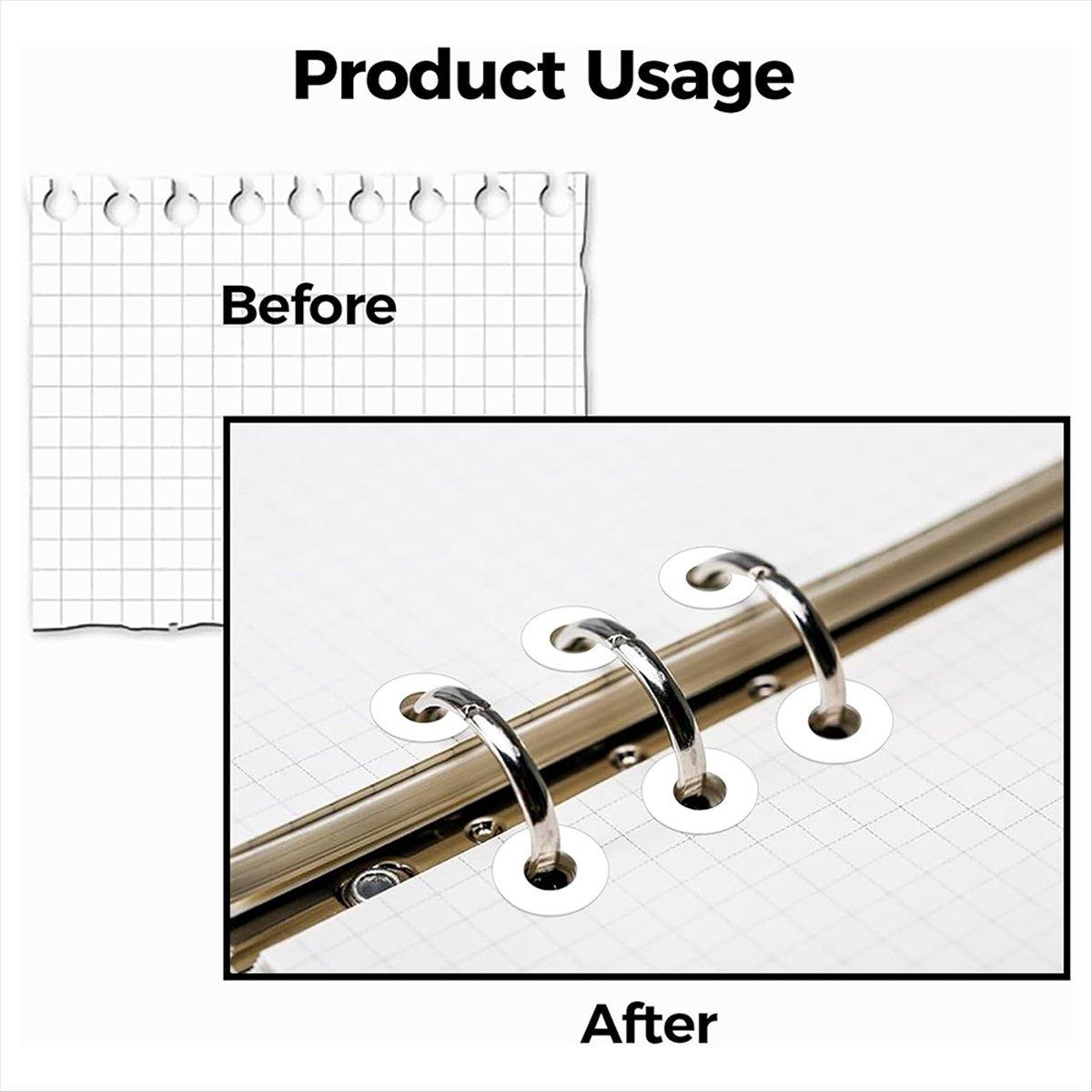 

BHBL 2500 Pcs Hole Reinforcement Stickers - 1/4inch Diameter Binder Hole Protectors, Self-Adhesive Paper Hole Reinforcements China Mainland