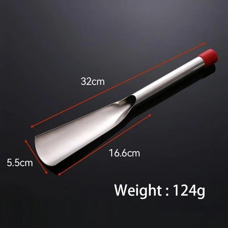 Gardening Tool Set Digging Pointed Shovel Stainless Steel Shovel for Potting Digging Transplanting Planting Weeding Household