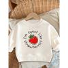 Kids Sweatshirt Cute Printed Pattern Simple Sweet Beauty Baby Spring Thin Round Neck Hoodie