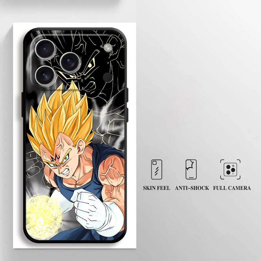 

D-ragonS B-allS Чехол для телефона Goku для iPhone 17 Pro Max 13 Mini 16 15 Plus 11 SE 14 XS XR 7 8 12 Air iPhone 12