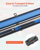 Billardstock, 1447,8mm Gelenk-Snooker Queue, Snooker Queue Stock mit Verlängerungsstange & 9,7mm Leder Spitze, 538g Pool Stock für Professionellen Billardtisch, Bar,