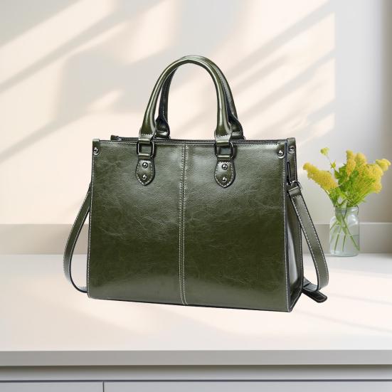 Women Hobo Handbag Tote Bag with Top Handle Faux Leather Shoulder Bag Crossbody Tote Purse with Removable Shoulder Strap for Work Travel