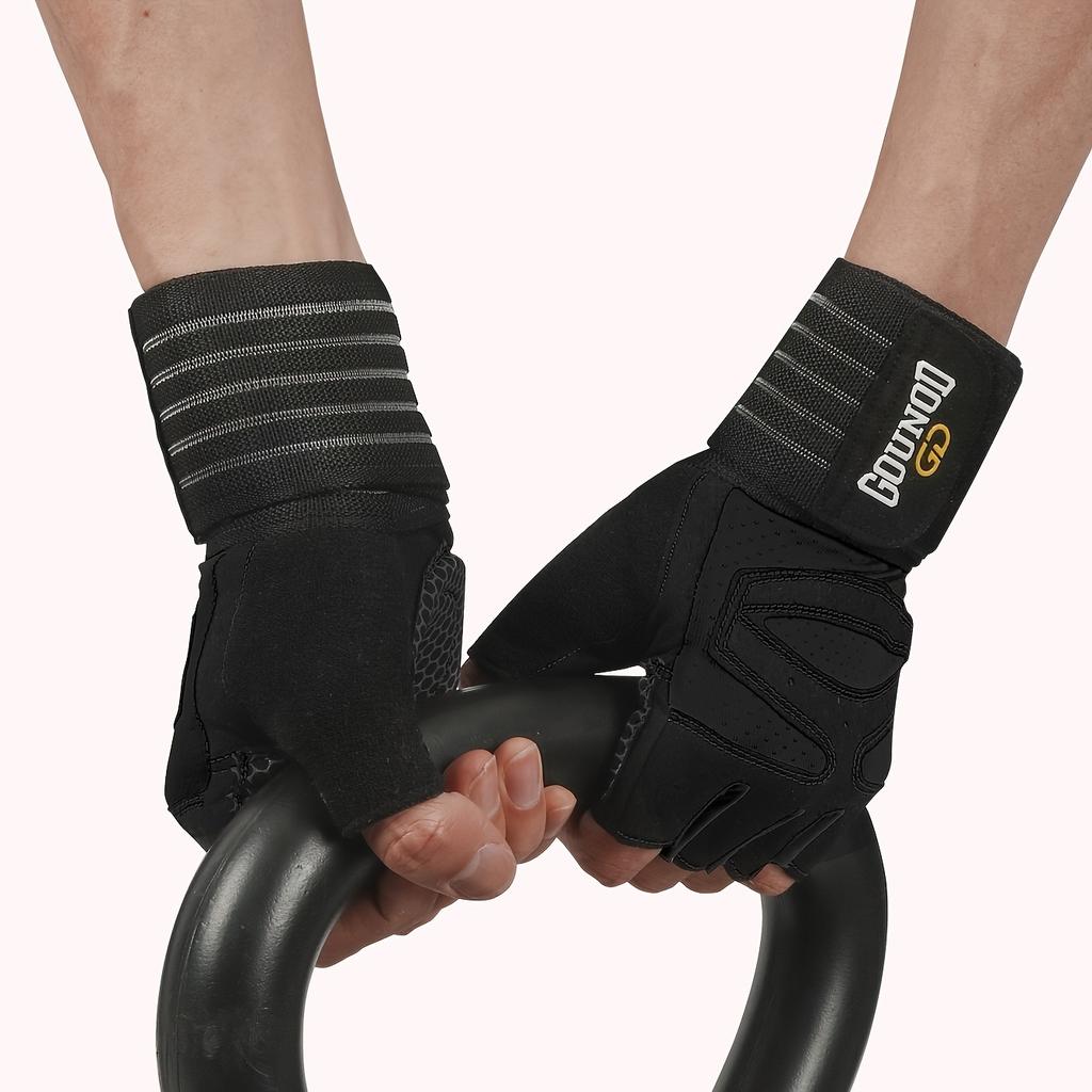 high qualityGOUNOD 1 Pair Workout Gloves for Men Women, Weight Lifting Gloves with Excellent Grip, Lightweight Gym Gloves for Weightlifting, Cycling,