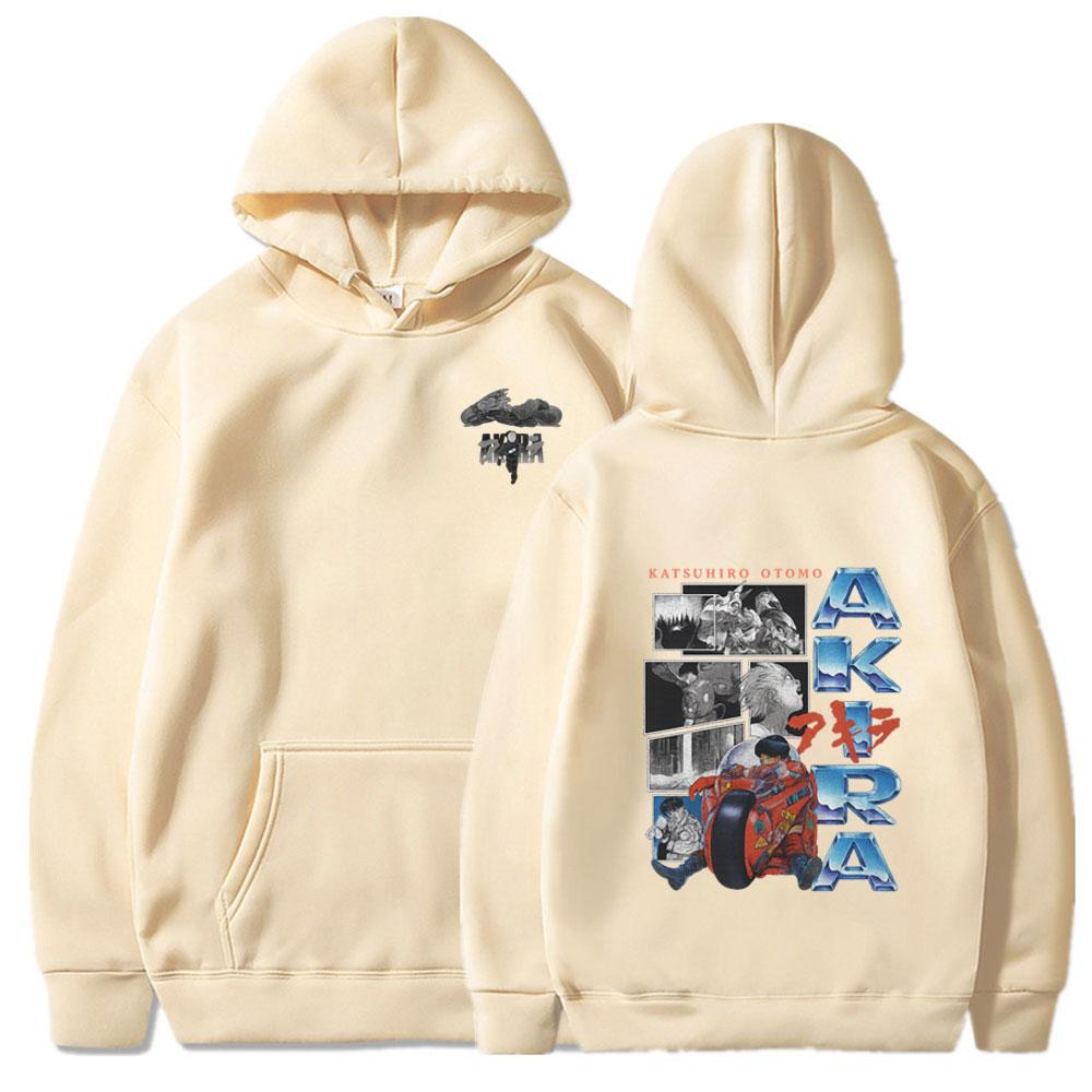 Neo Tokyo Anime Akira Winter Hoodies Science Fiction Cartoon Movie Shotaro Kaneda Couple Sweatshirts Men Women Casual Pullovers