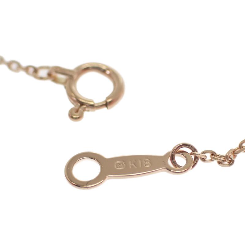 MIKIMOTO PP-20496I Necklace K18 Pink Gold Women
