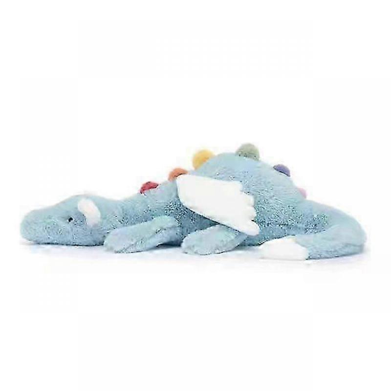 Sky Rainbow Dragon Blue Doll 50CM Bed Doll Plush Toys Brithday Gift Plush Toys