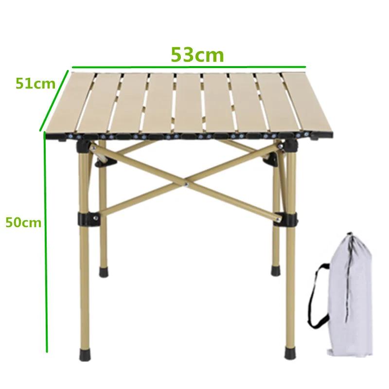 

Сверхлегкий складной портативный стол для кемпинга, столик для барбекю, столик для пикника, журнальный столик для барбекю, туристические столы, кемпинговое снаряжение