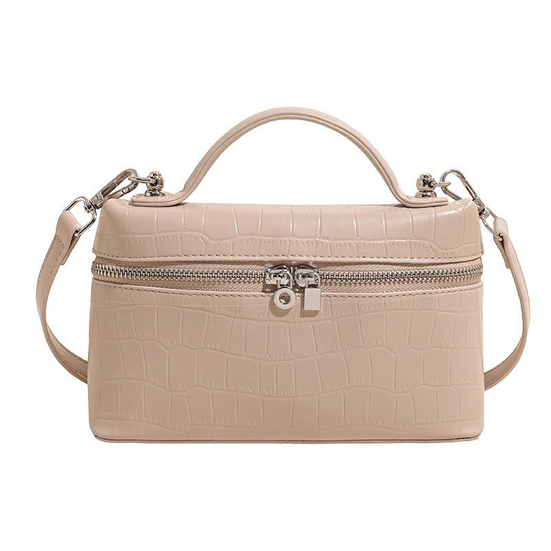 High-end niche bag women's autumn and winter new fashion shoulder messenger bag portable small square bag