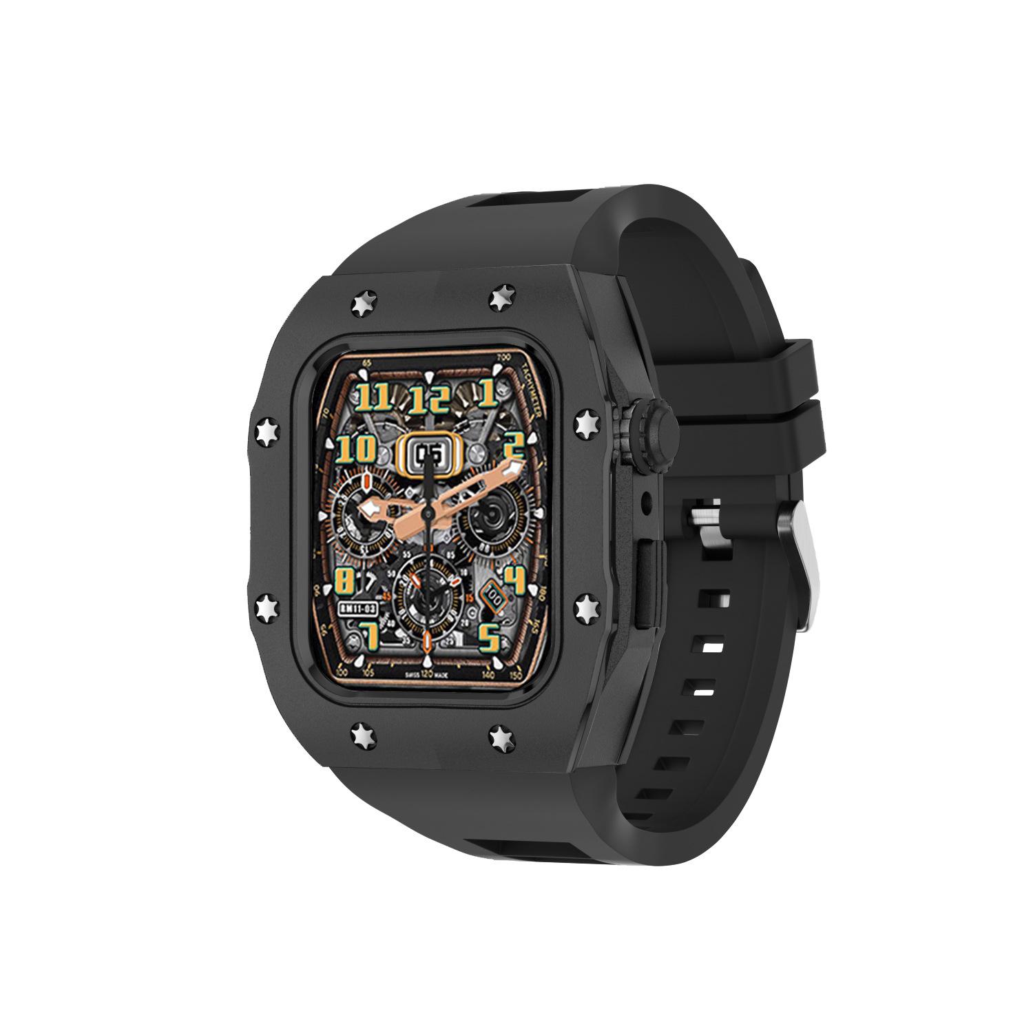 

Чехол-ремешок для Apple Watch: Встроенная защитная броня для iWatch 44mm