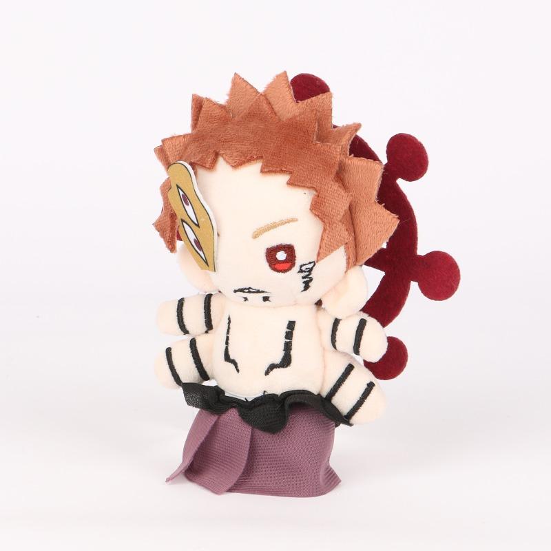 Jujutsu Kaisen Ryomen Sukuna Plush Doll Keychain Mini Cotton Doll Bag Pendant Soft Anime Character Merchandise Figurine Children's Fan Collection Gift