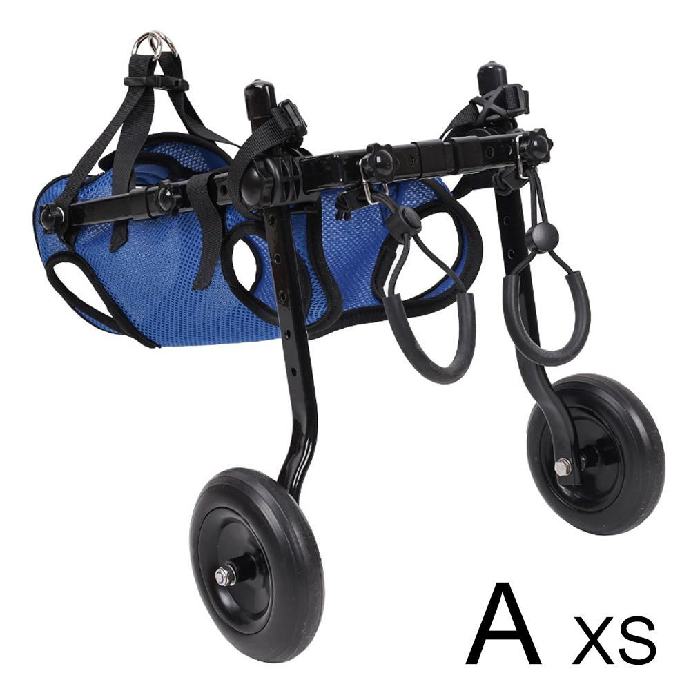 Professional Adjustable Hind Leg Disabled Pet Cat Dog Mobility Aid Trolley Legs Rehabilitation Light Pet Wheelchair Walk Tools