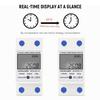 Digital Electric Energy Meter Single Phase DIN Rail Electricity Meter One Phase Two Wire