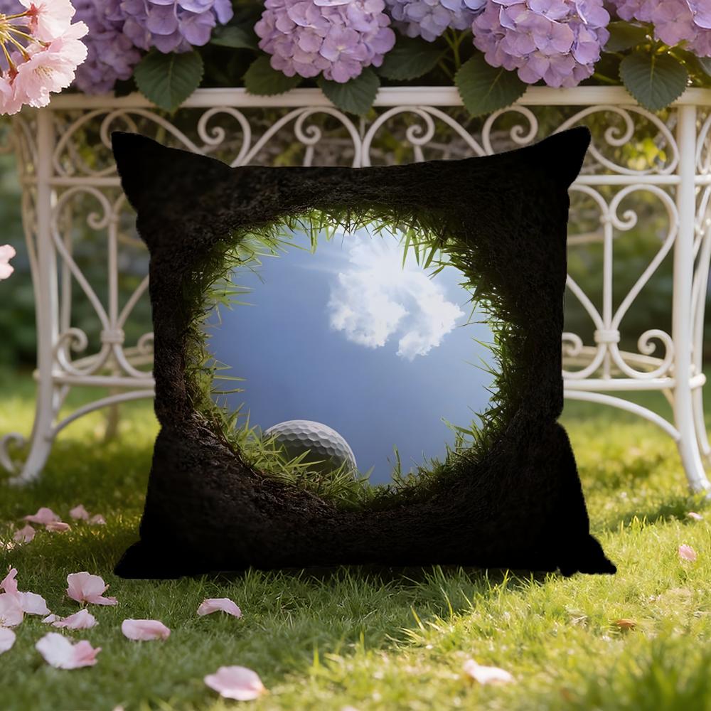 Brand T-TitleistT Cushion Cover Home & Car Dual-Scene Pillow Cover: Reversible for Premium Comfort