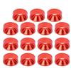 15pcs M3 Countersunk Screw Washer Aluminium Alloy Concave Gasket Fit for RC ModelRed